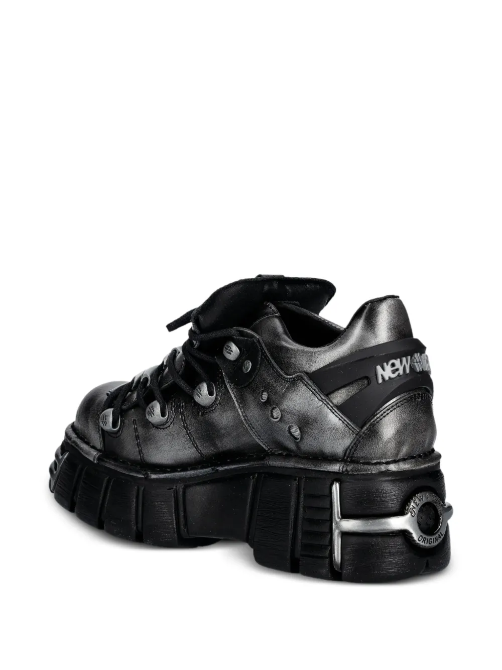 NEW ROCK Sneakers met chunky zool Grijs