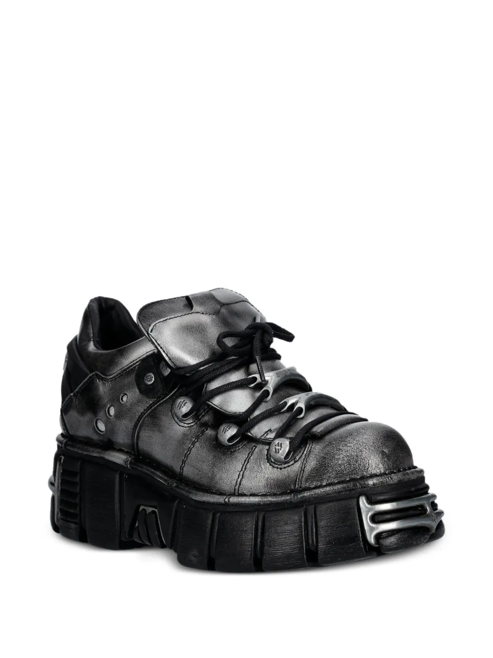 NEW ROCK Sneakers met chunky zool Grijs