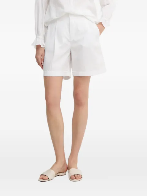 Marc Aurel short plissé à ourlet retroussé