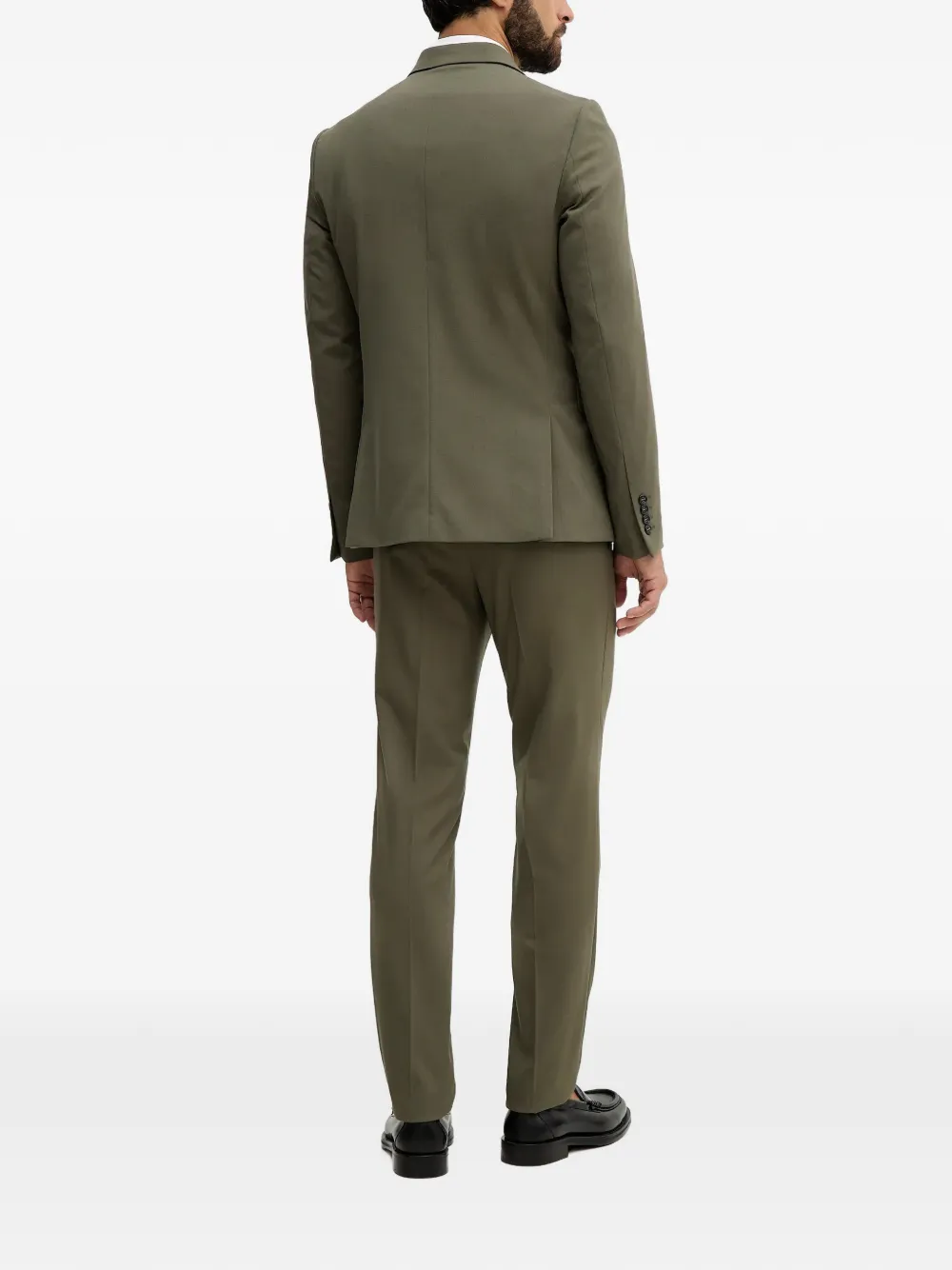  Lindbergh Traje De Vestir Con Doble Botonadura - Verde 