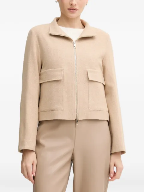 Marc Aurel zip-up cropped jacket