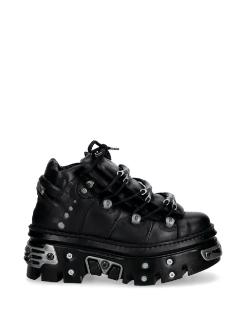 NEW ROCK Bota M-WALL106-S10 com detalhe de metal