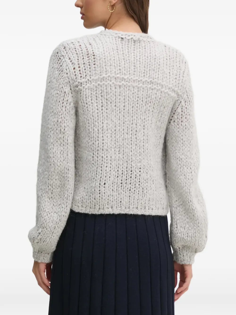 Pocket Embellished Knitwear