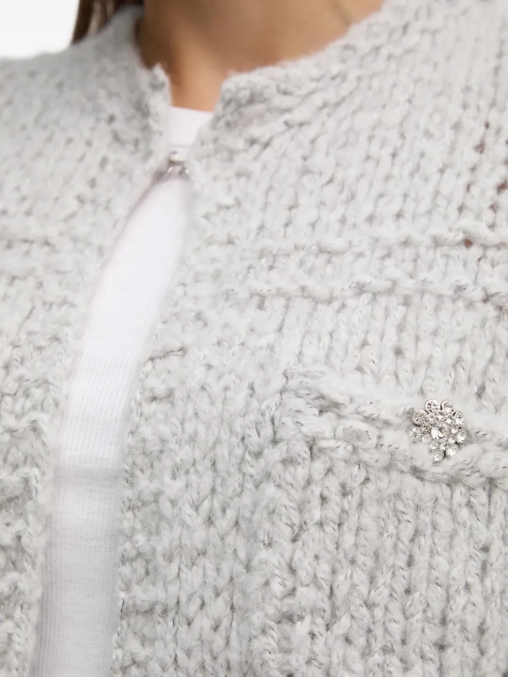 Pocket Embellished Knitwear