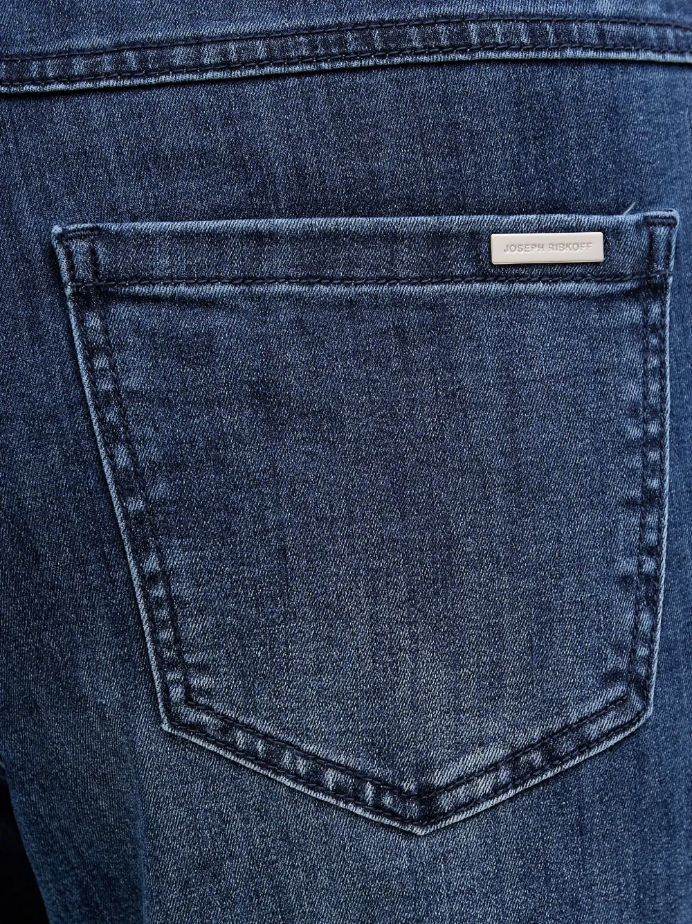 Joseph Ribkoff Jeans met wijde pijpen Blauw