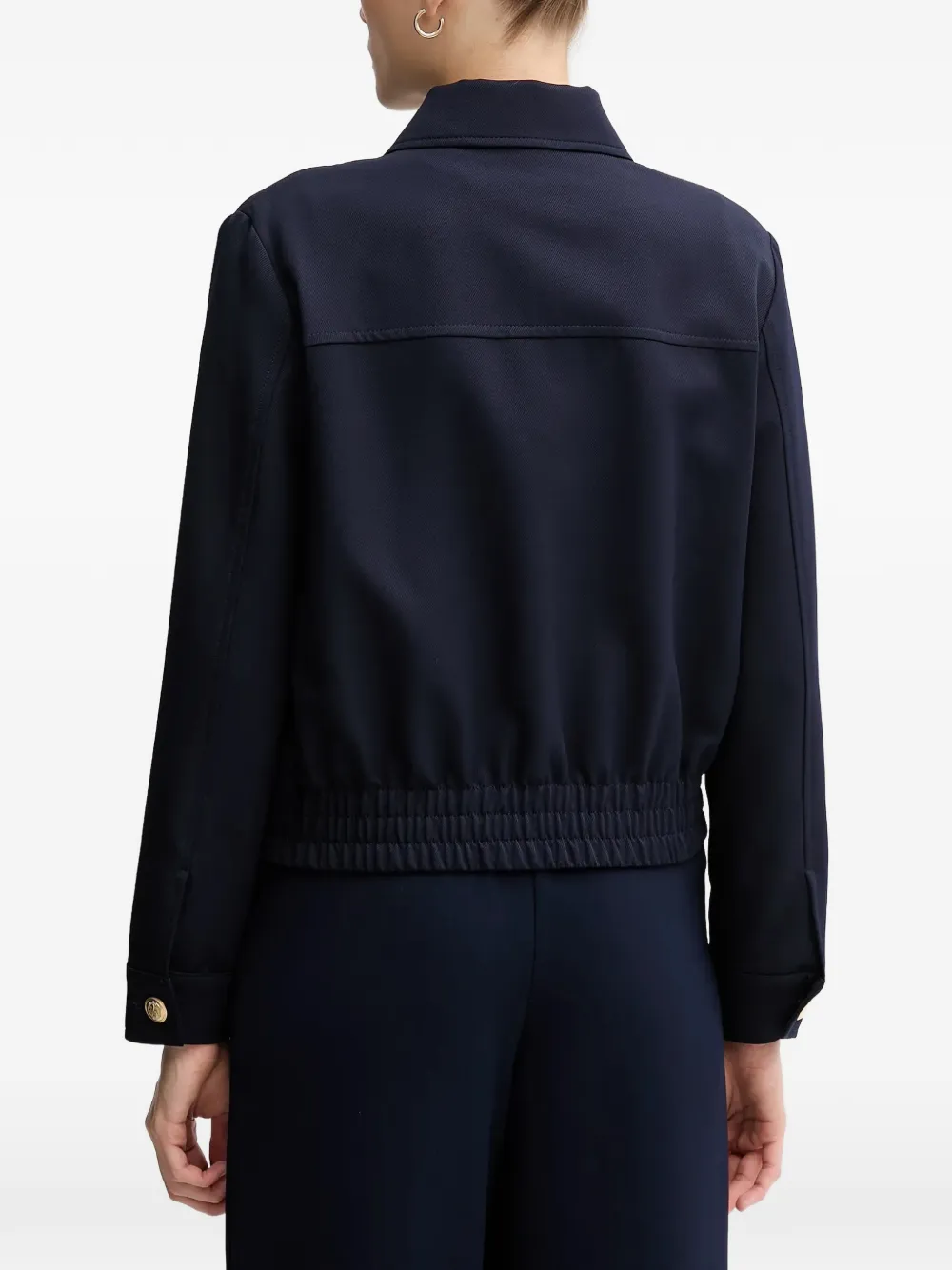  Marc Aurel Flap-pocket Zip Jacket - Blue 