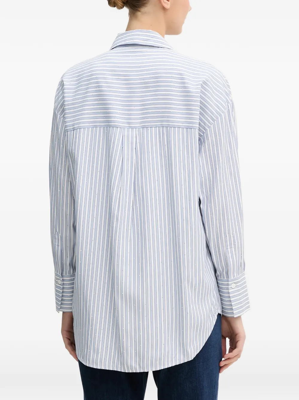 Joseph Ribkoff Gestreept shirt Wit