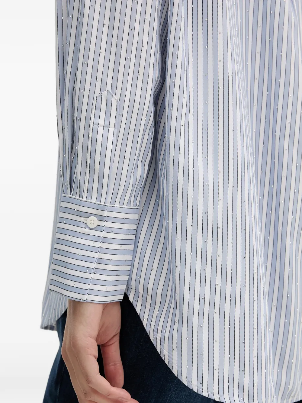 Joseph Ribkoff Gestreept shirt Wit