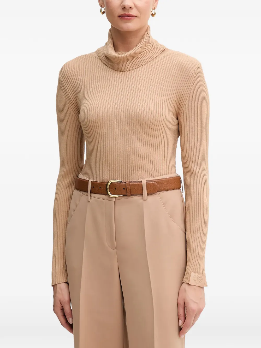 Marc Aurel ribbed roll-neck sweater - Toni neutri