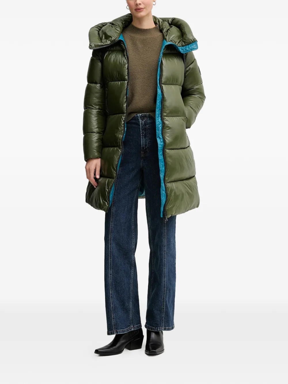 Oui Jersey Con Cuello Alto - Verde 