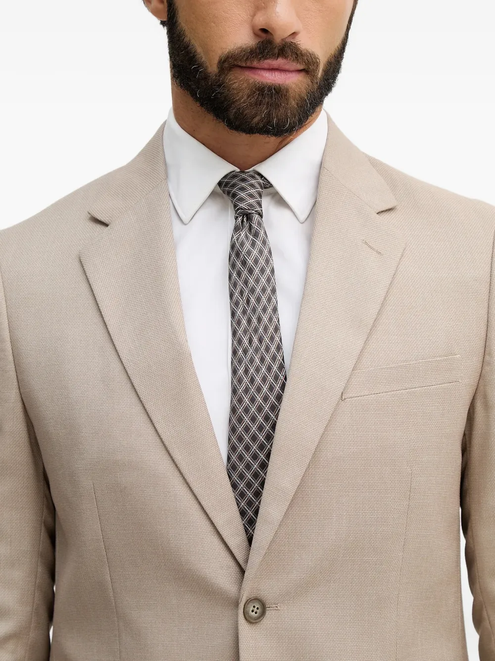 Lindbergh Pak met knopen Beige