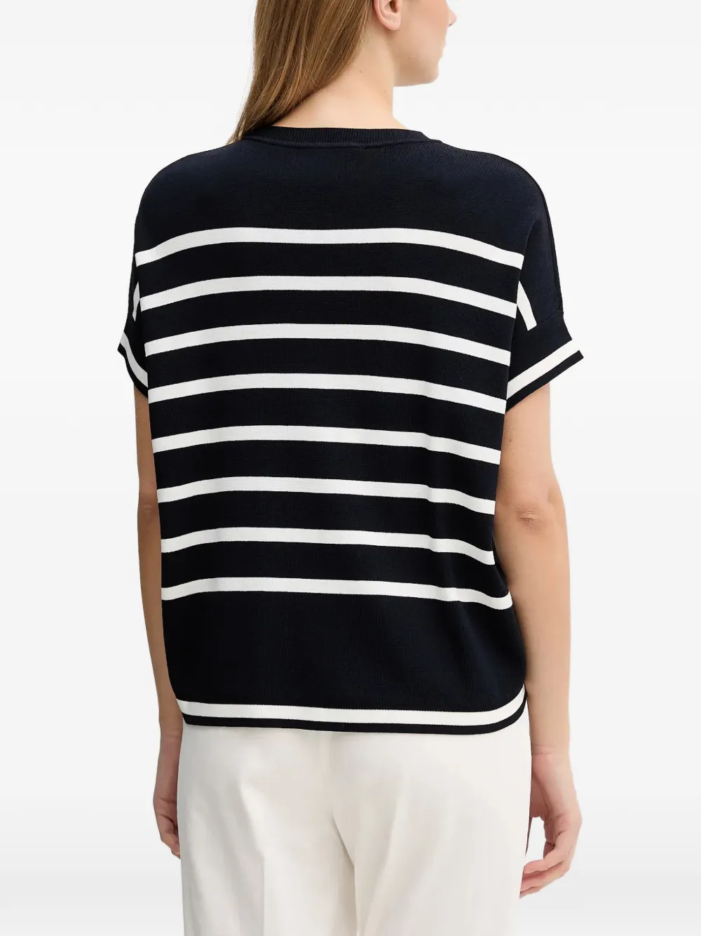 Joseph Ribkoff T-shirt met V-hals Blauw