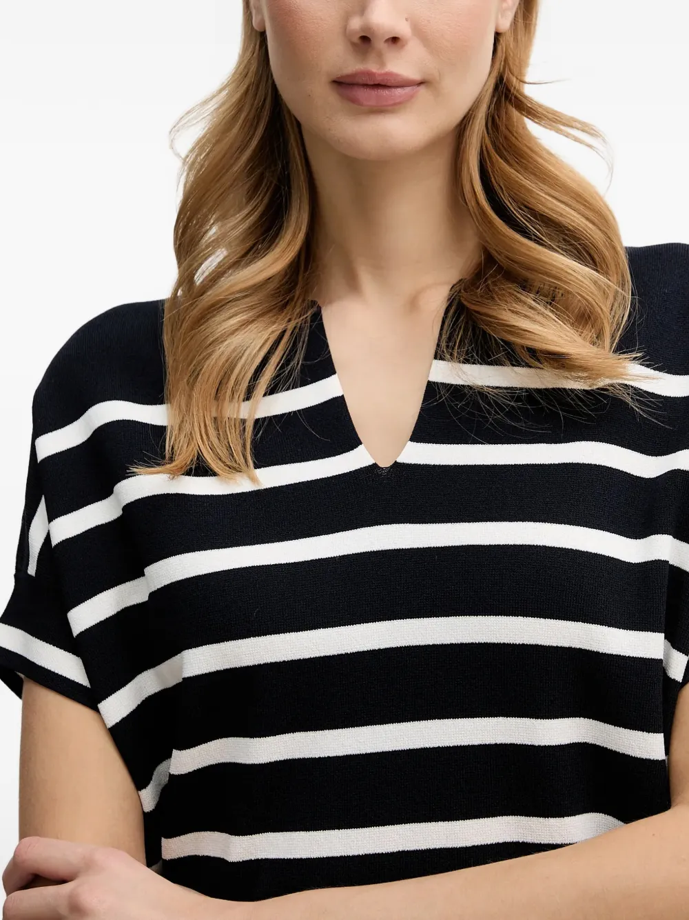 Joseph Ribkoff T-shirt met V-hals Blauw