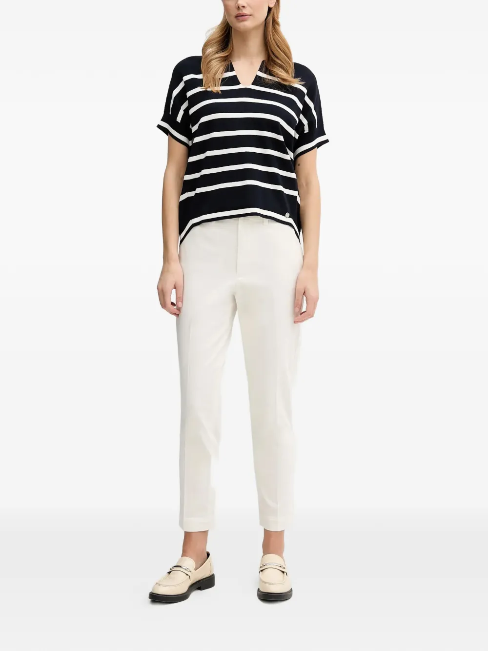 Joseph Ribkoff T-shirt met V-hals Blauw