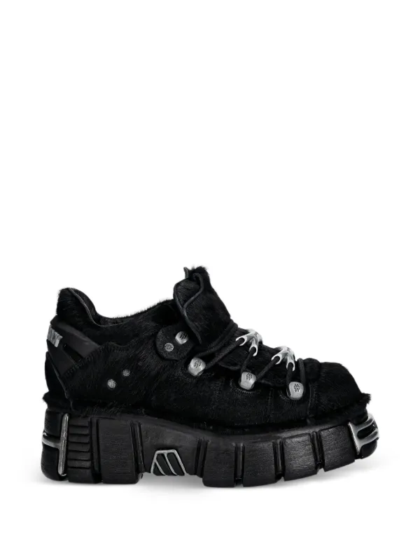 NEW ROCK ファースニーカー | ブラック | FARFETCH JP