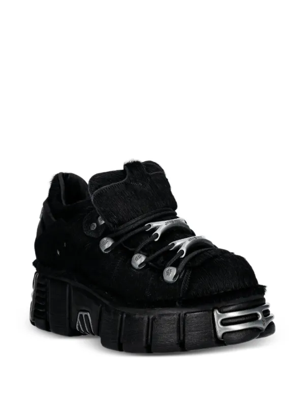 NEW ROCK ファースニーカー | ブラック | FARFETCH JP