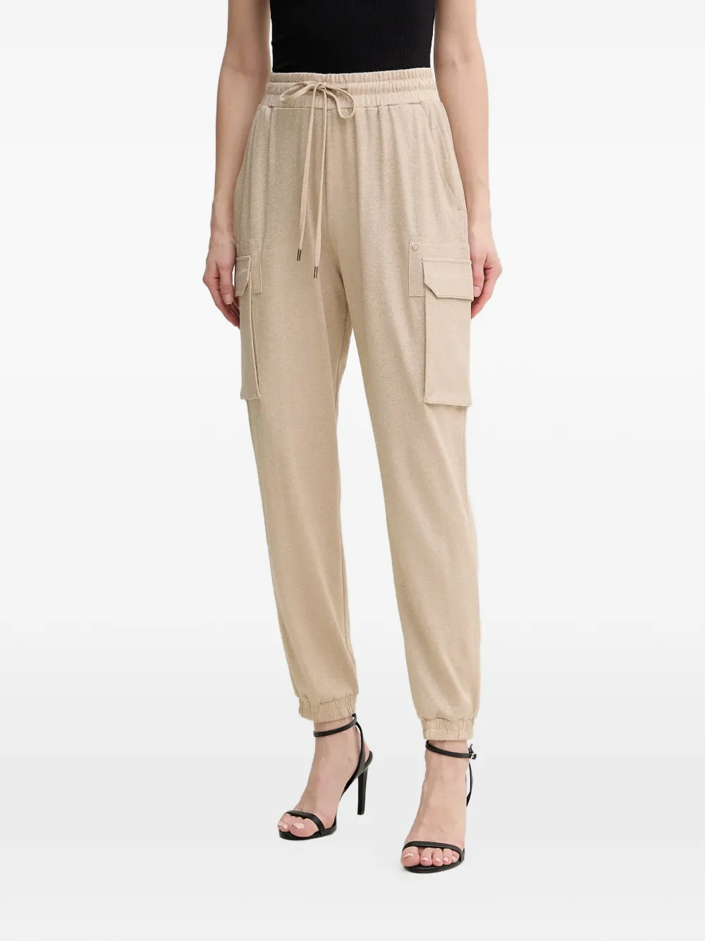 Marc Aurel drawstring-fastening trousers - Toni neutri