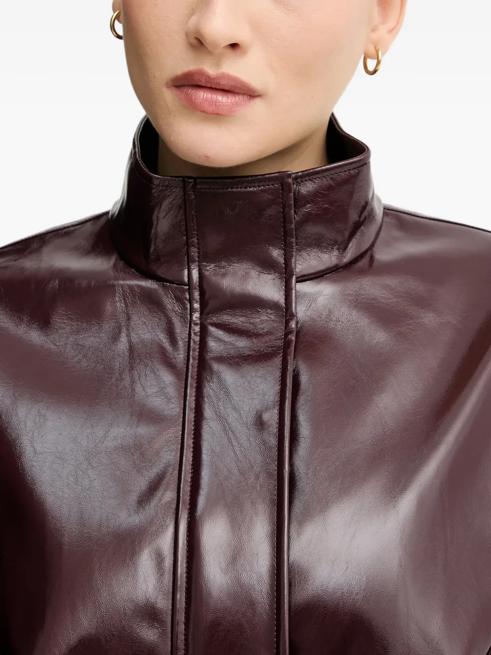 Funnel-Neck Jacket