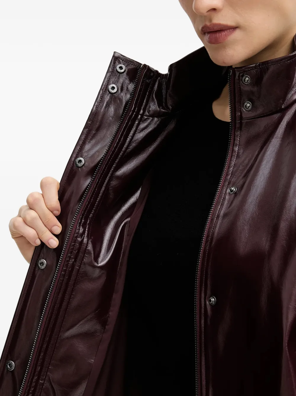 Funnel-Neck Jacket