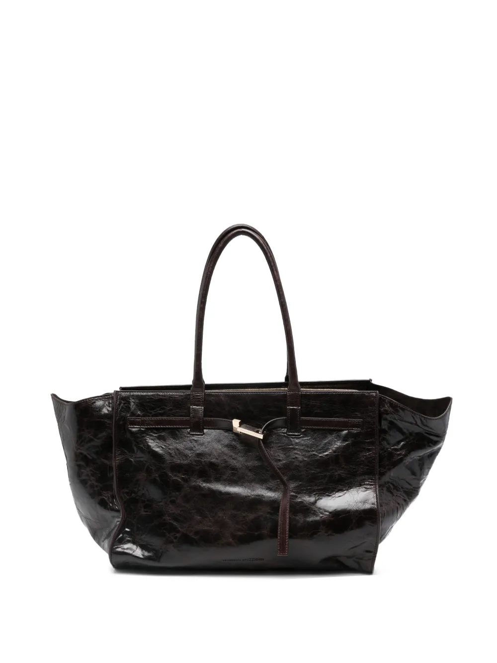 Benedetta Bruzziches zip tote bag - Marrone