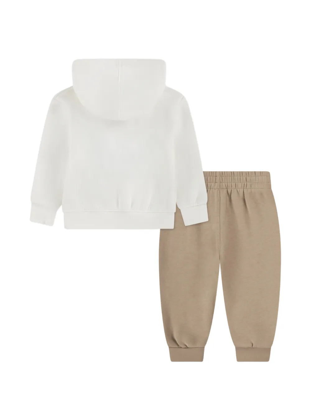 Jordan Kids Brooklyn trainingspak met capuchon en logo Wit