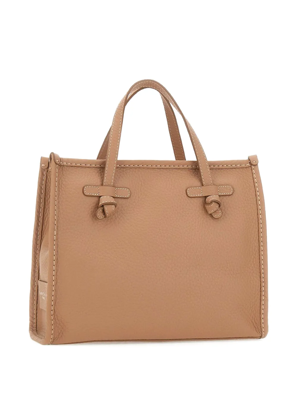  Marcella Club Miss Marcella 32 Leather Tote Bag - Neutrals 