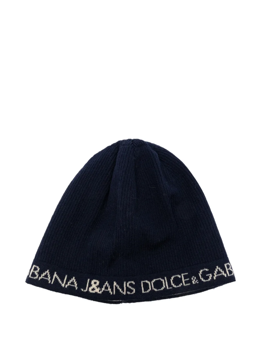Dolce & Gabbana Pre-Owned Berretto in lana anni 2000 - Blu