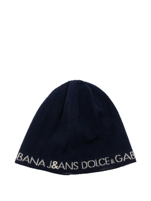 Dolce & Gabbana Pre-Owned 2000s wool beanie hat