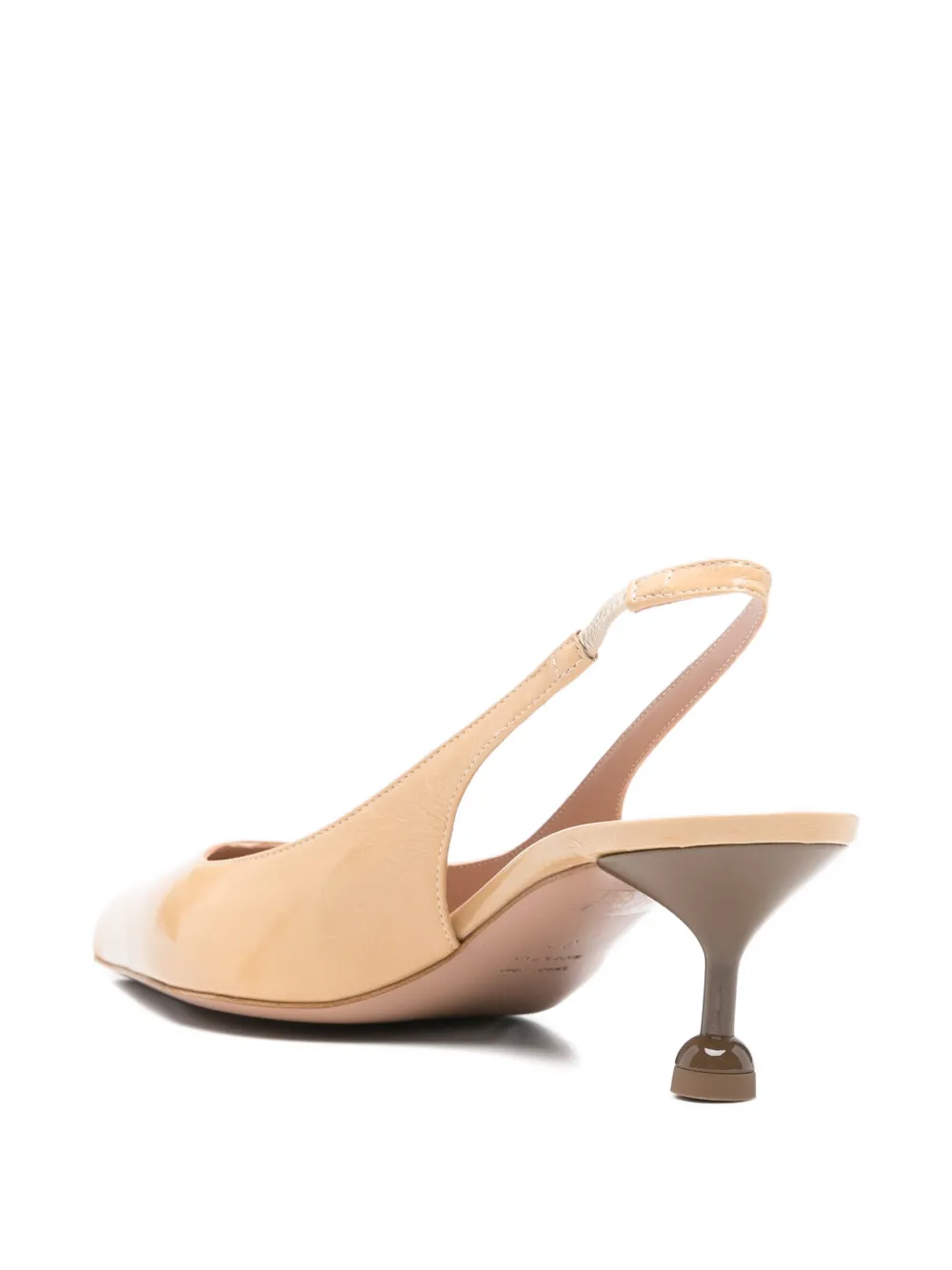 Festa Milano Dalilas leren pumps Beige