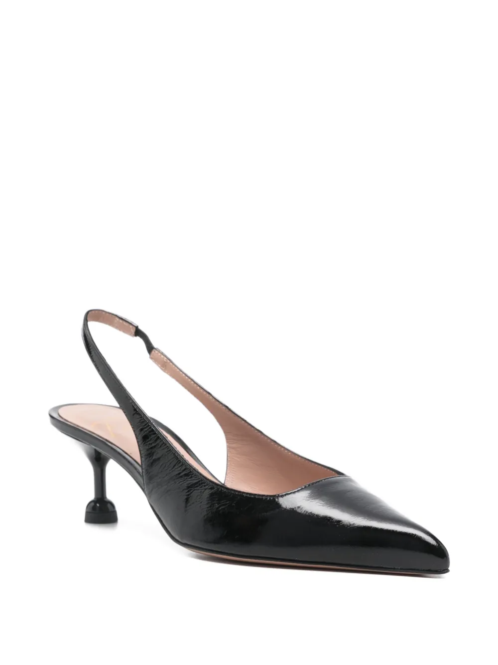 Festa Milano Dalilas leren pumps Zwart