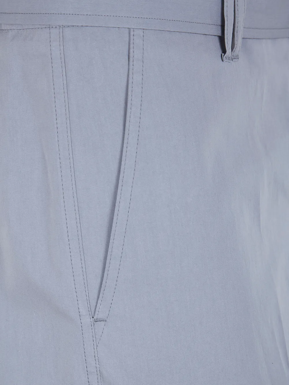 Lardini Broek met ceintuur Grijs