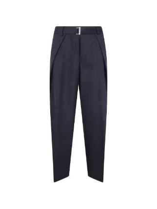 Sacai ストライプ パンツ | ブラック | FARFETCH JP