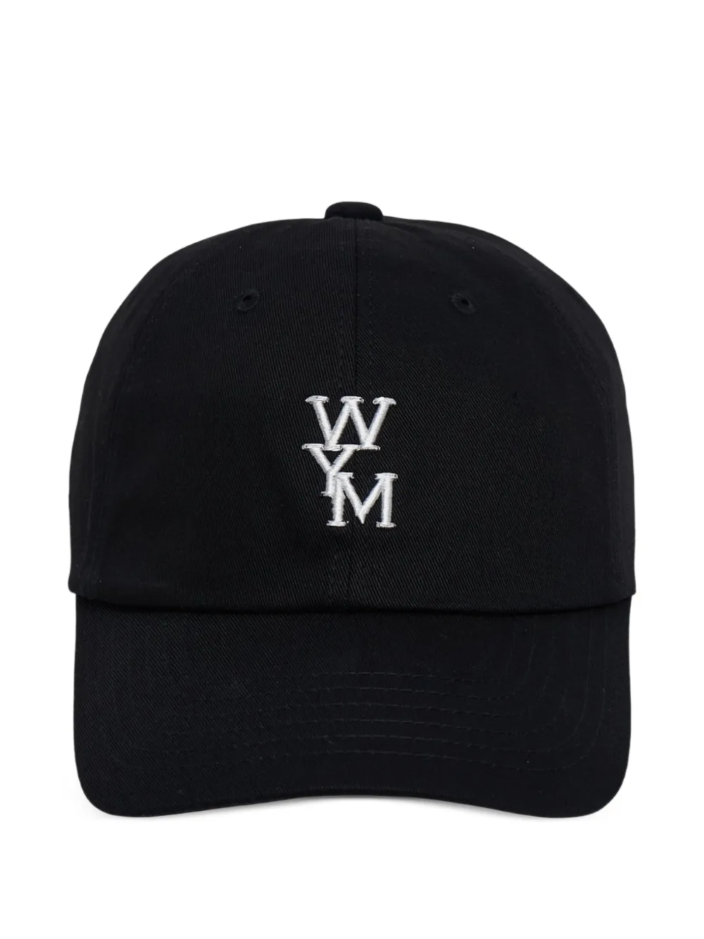 Wooyoungmi logo baseball cap - Nero