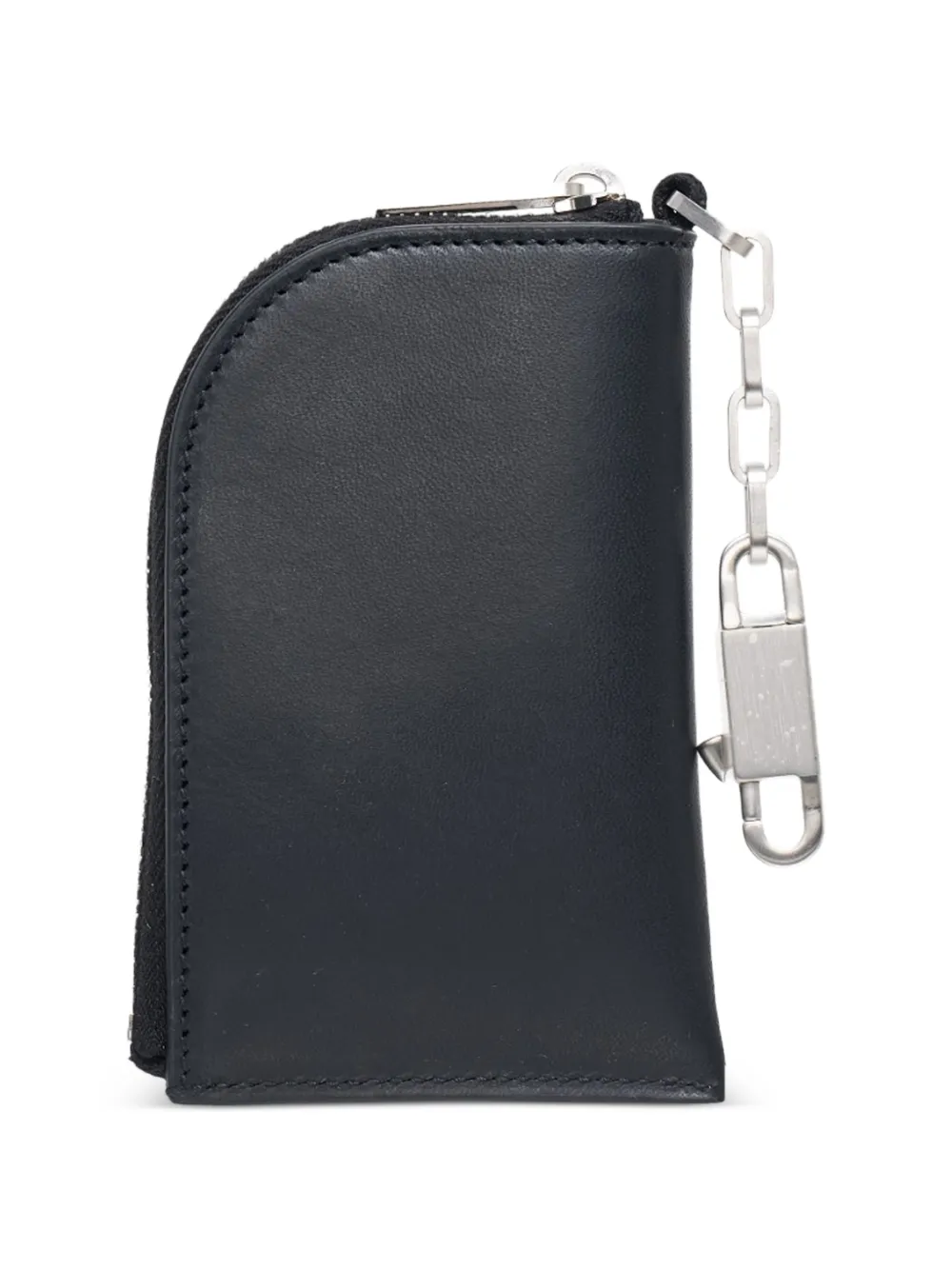  Rick Owens Leather Wallet - Black 