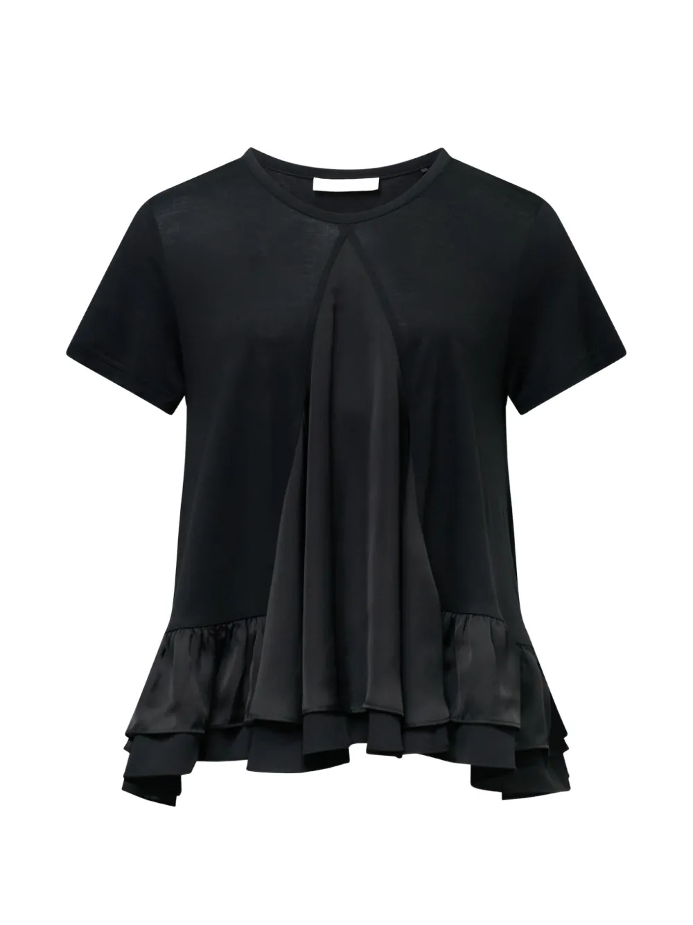 Club21 Kayla ruffled top - Nero