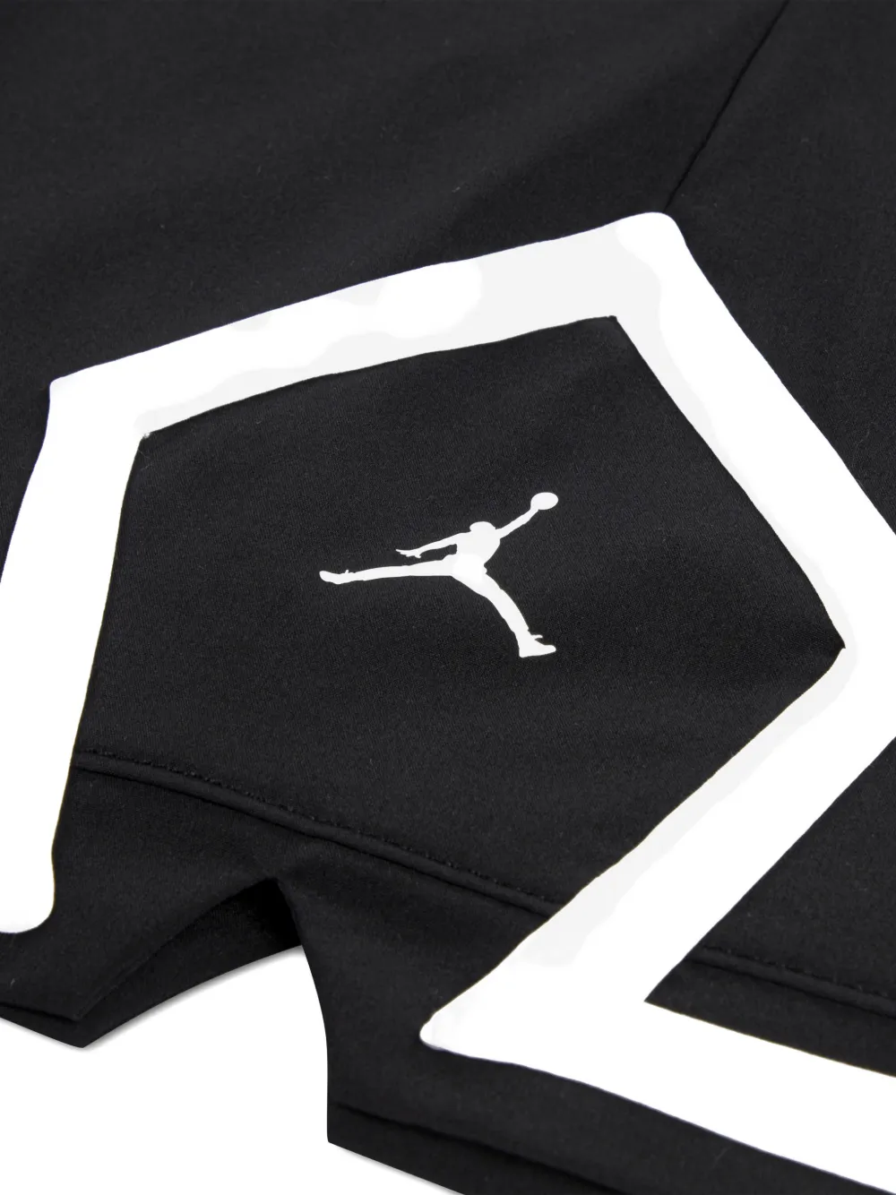 Jordan Kids Diamond shorts met logodetail Zwart