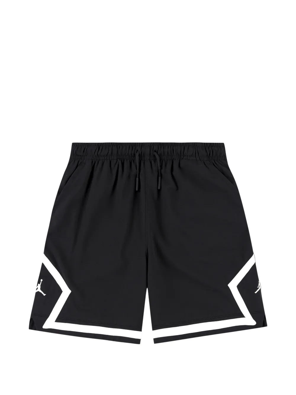 Jordan Kids Diamond logo-detail shorts - Nero