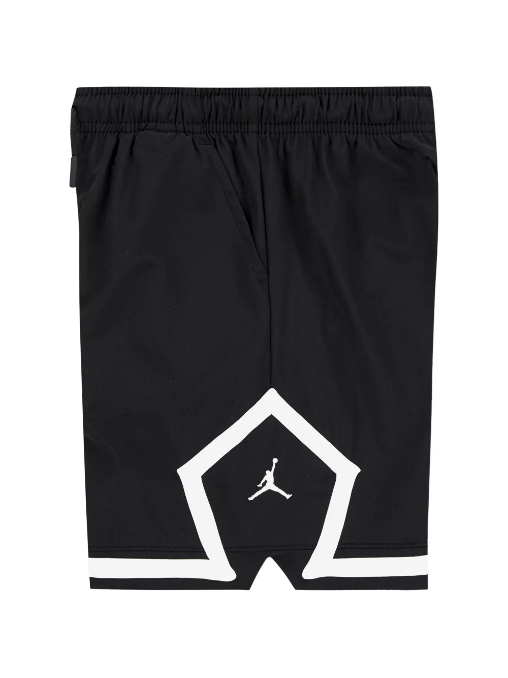 Jordan Kids Diamond shorts met logodetail Zwart