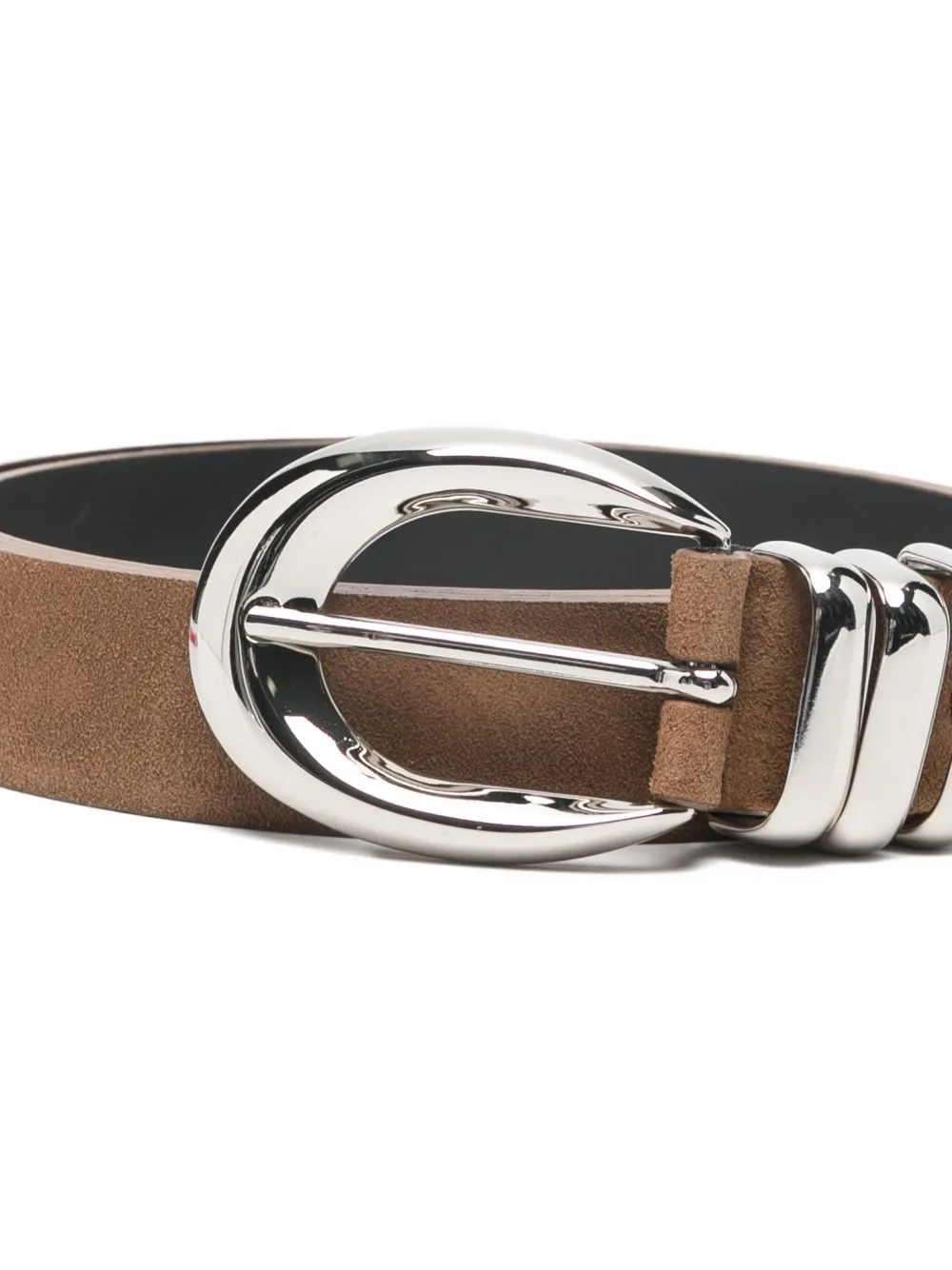  Federica Tosi Emily Leather Belt - Brown 