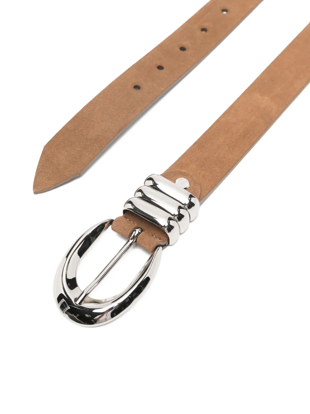  Federica Tosi Emily Leather Belt - Brown 