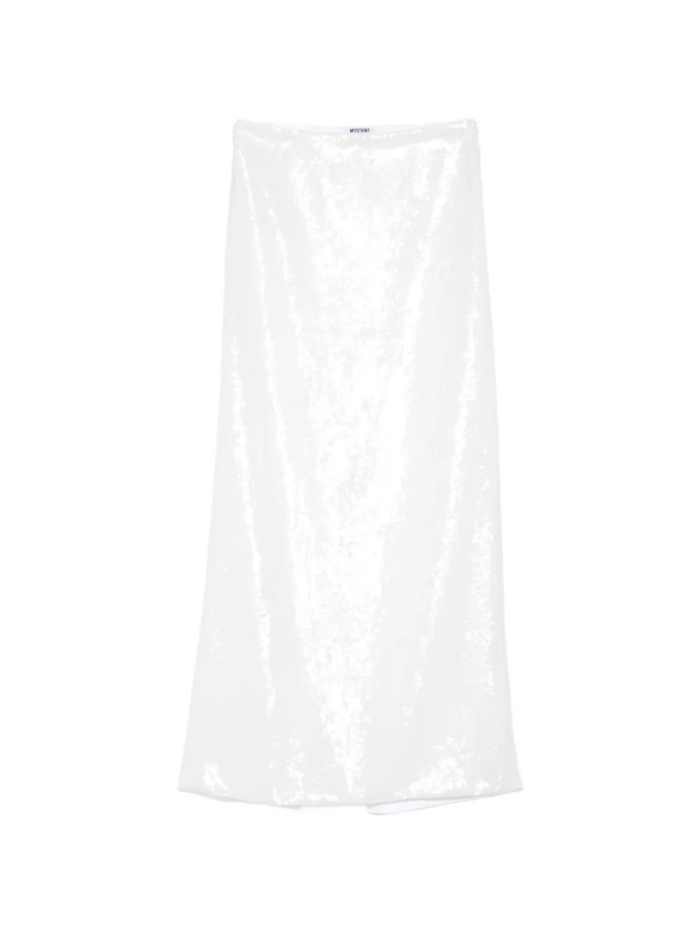 Moschino sequin maxi skirt - Bianco