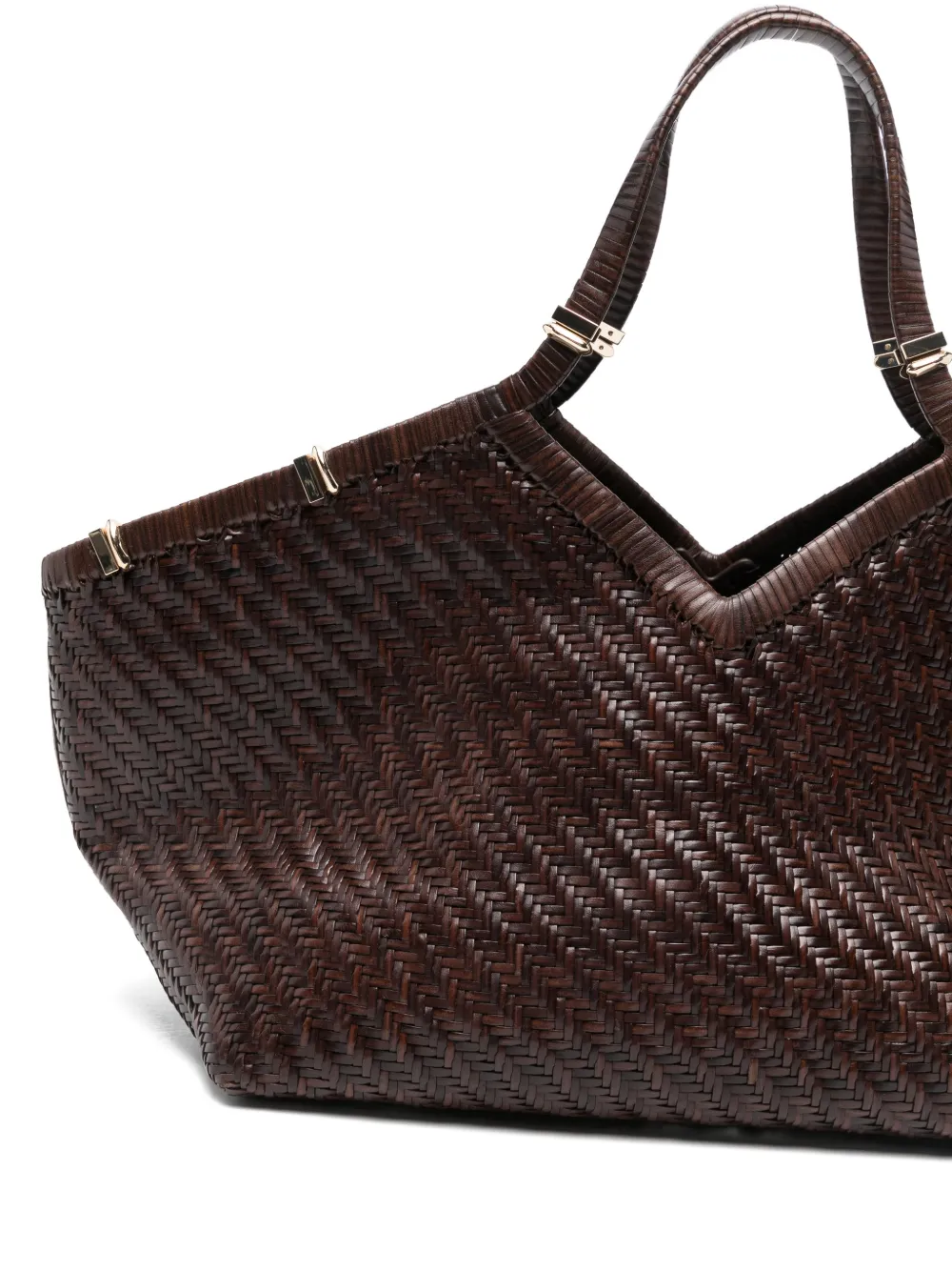 Large Usha The Greatest Woven-Design Tote Bag
