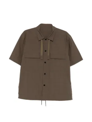 Sacai ポインテッドカラー シャツ | ブルー | FARFETCH JP
