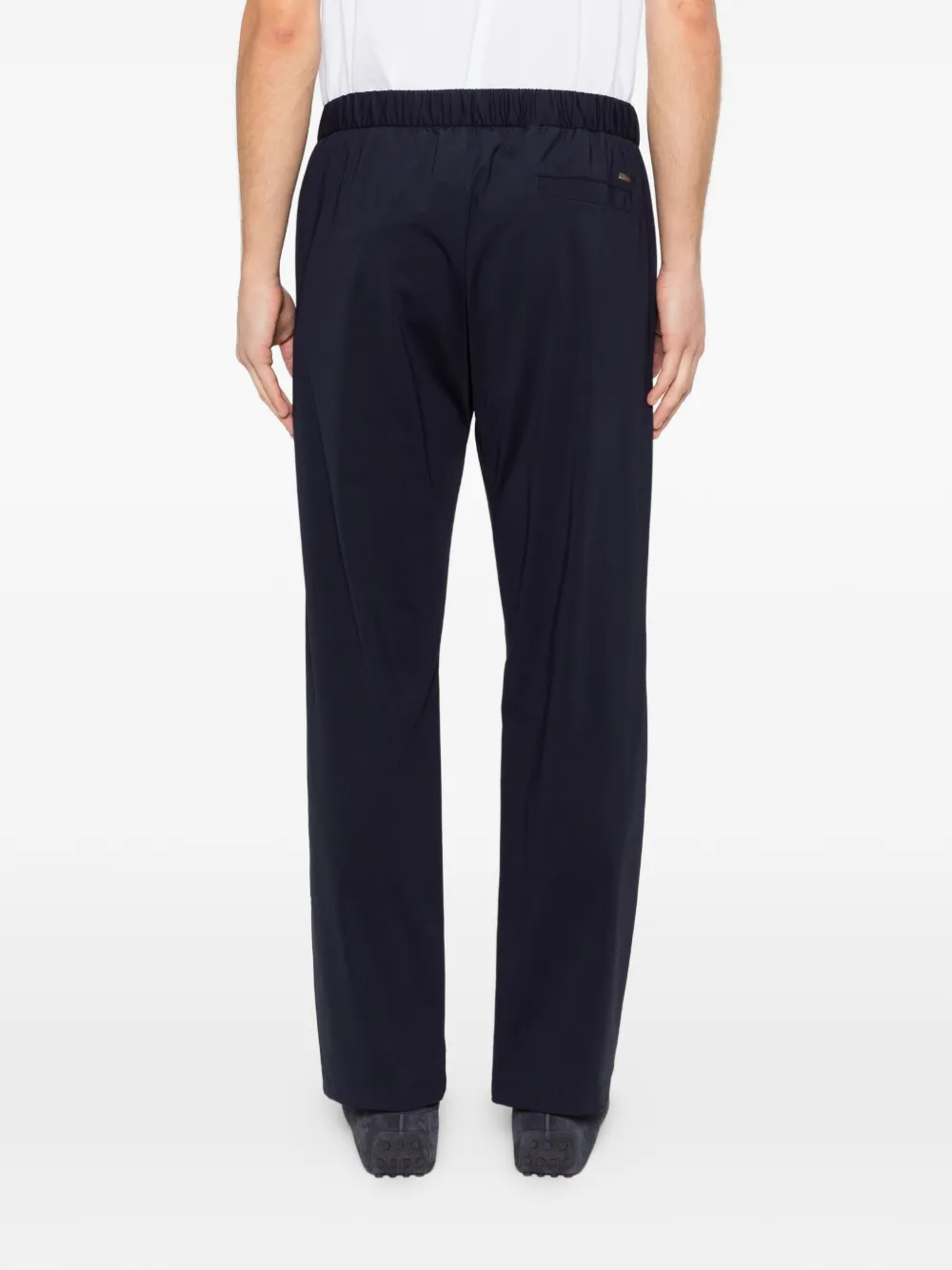 Herno Elastische broek Blauw