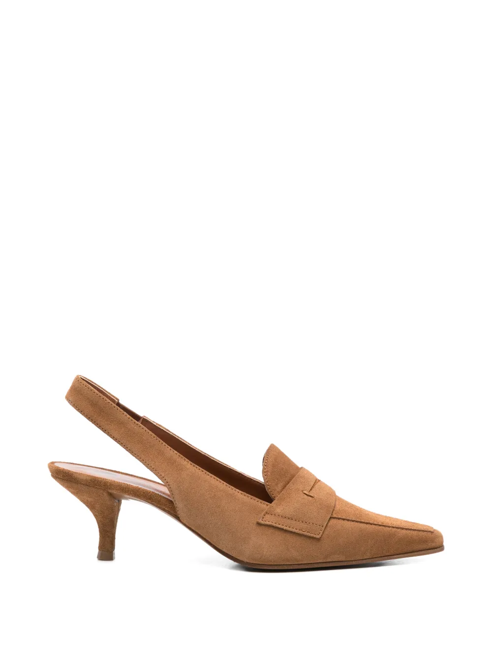 Roberto Festa pointed leather pumps - Marrone