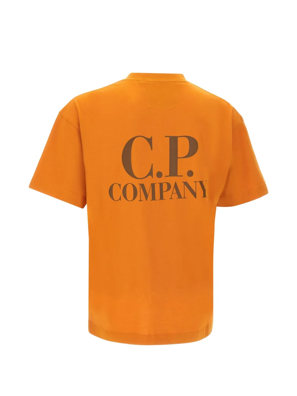 C.P. Company 30 1 jersey T-shirt met grafische print Oranje