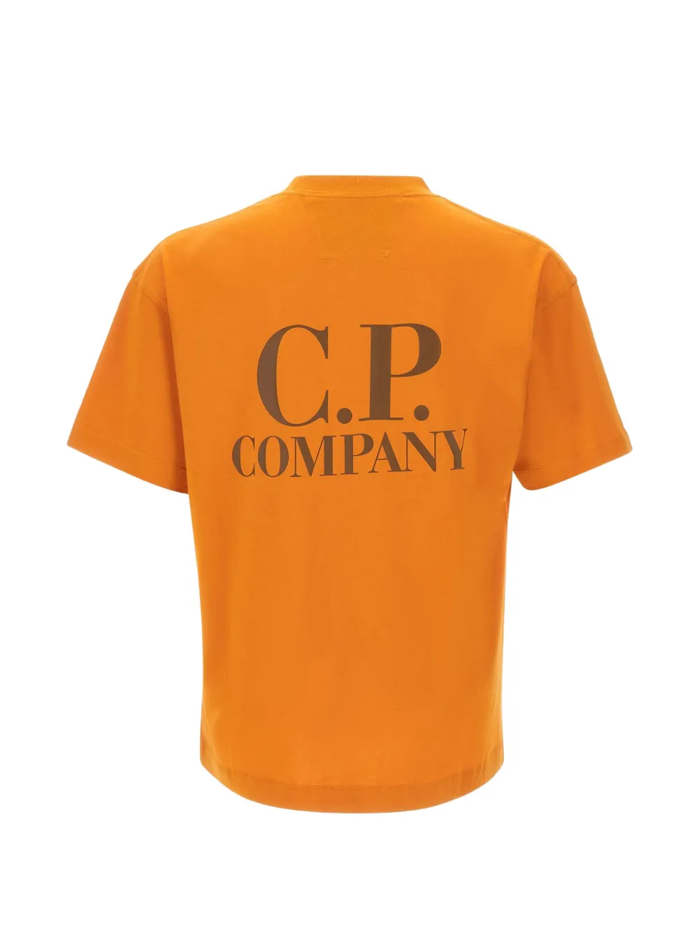 C.P. Company 30 1 jersey T-shirt met grafische print Oranje