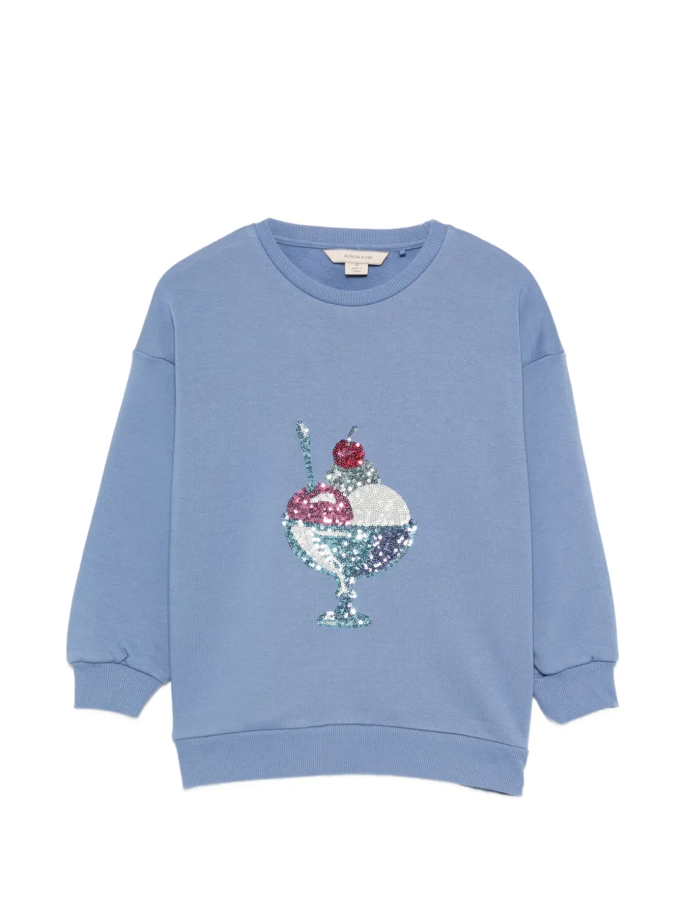 Konges Sløjd Loumilla sequin embellished sweatshirt - Blu