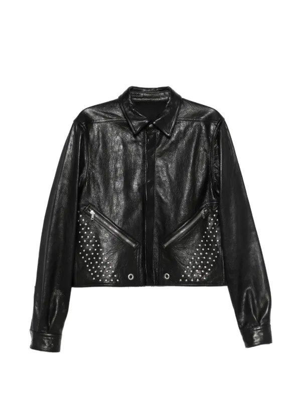 Rick Owens Tour Alice シャツジャケット | ブラック | FARFETCH JP