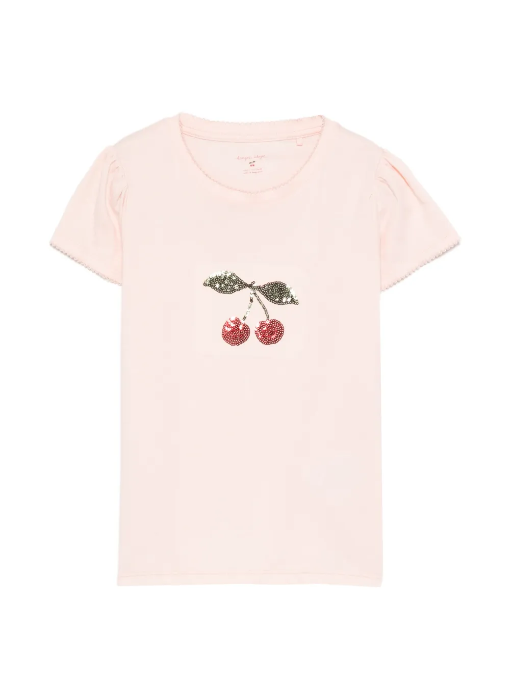 Konges Sløjd Famo sequin-embellished T-shirt - Rosa